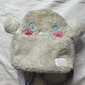 Loungefly Sanrio Cinnamoroll Sherpa Fuzzy Mini Backpack Casual Everyday